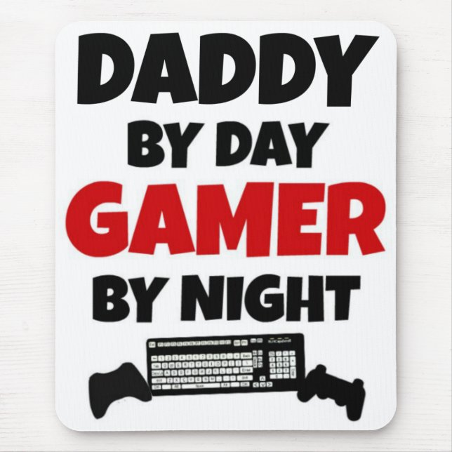 Pappa by Day Gamer by Night Musmatta (Framsidan)