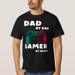 Pappa by Day Gamer by Night T Shirt