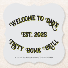 Pappa by RoseWrites Papper Underlägg