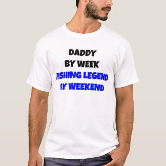 Pappa by Week Fishing Legend by Helg T Shirt