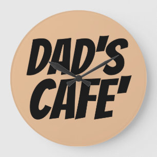 PAPPA CAFE' WALL CLOCKS STOR KLOCKA