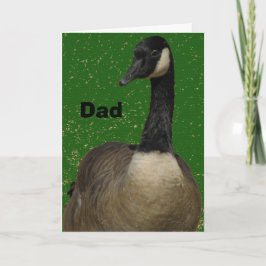 Pappa Canadian Goose Fars dag Kort