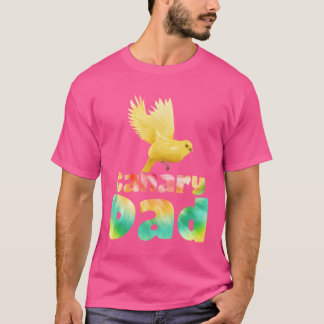 Pappa Canaries Owner Bird älskare Manar Daddys rol T Shirt