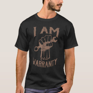 Pappa Car Guy Funny Car Mechanic Jag är garant F T Shirt