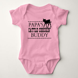 PAPPA CATTLE CHECKING BUDDY T SHIRT