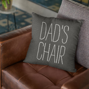PAPPA CHAIR Decorative Just for Pappa Anpassningsb Kudde