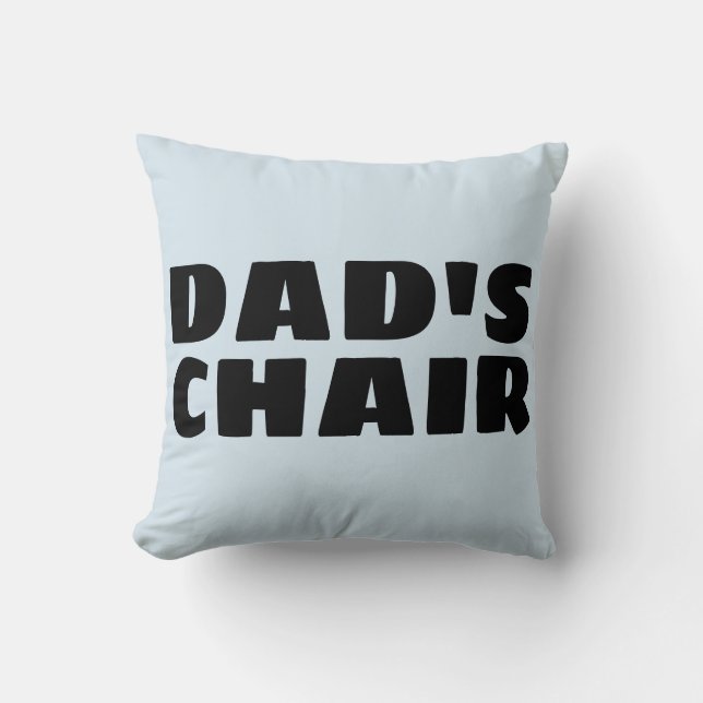 PAPPA CHAIR PILLOW, Funny Pillow för Pappa Kudde (Framsida)