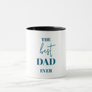 Pappa & Child Mugg - Heart Ram Best Pappa någonsin