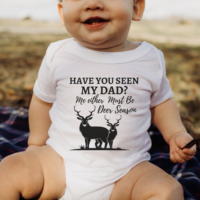 Pappa citerar om Hjort Hunting Season Baby Bodysui T Shirt (Skapare uppladdad)
