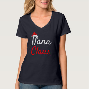 Pappa Claus Baby Claus Mamma Claus Pjs jul Na T Shirt