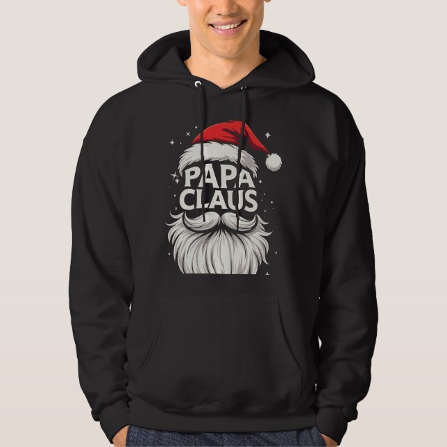 Pappa Claus Hoodie (Framsida)