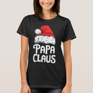 Pappa Claus jul jul-familjen Pappa Santa Matching T Shirt