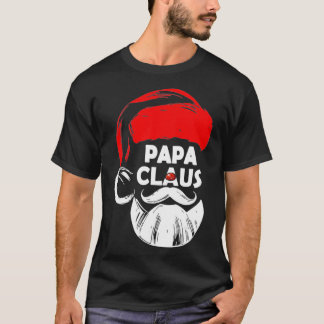Pappa Claus jul jul Pajama-familjen som matchar Ju T Shirt
