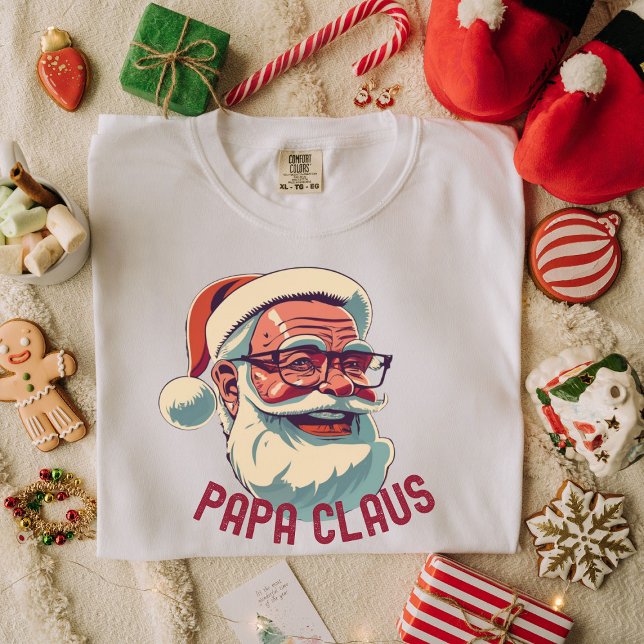 Pappa Claus jul Tshirt T Shirt (Skapare uppladdad)
