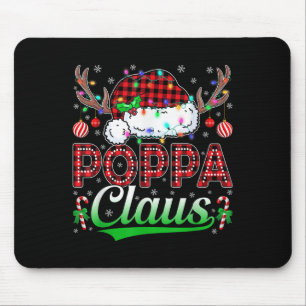 Pappa Claus julbelysning Matchande familjen Xmas P Musmatta