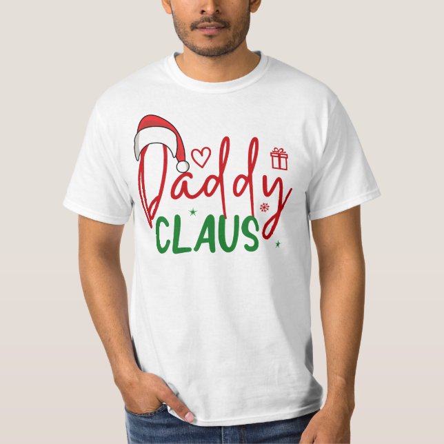Pappa Claus juldesign-60094 T Shirt (Framsida)