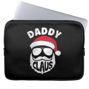 Pappa Claus Jultomten Funny julmatchning P Laptop Fodral