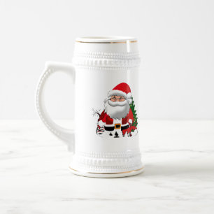 Pappa Claus med en renare Sejdel