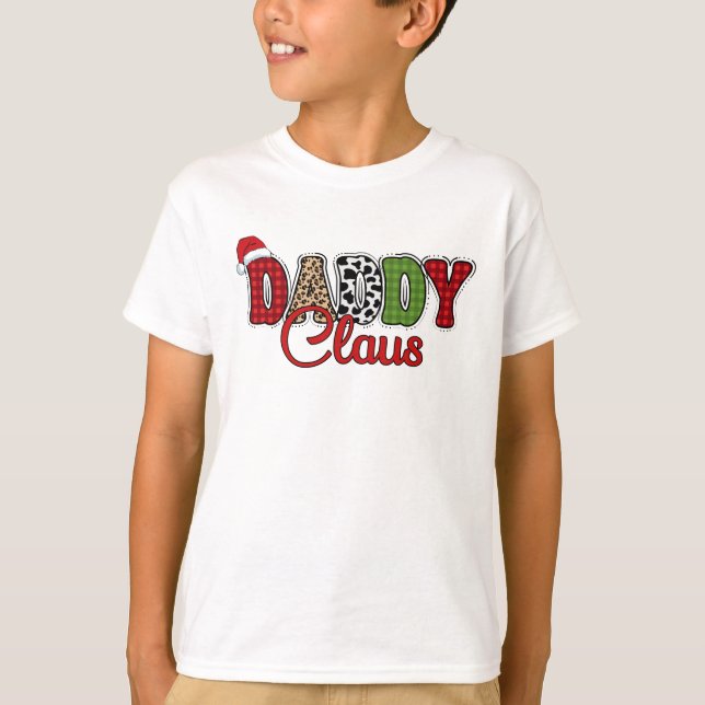 Pappa Claus Play Mönster-60095 T Shirt (Framsida)