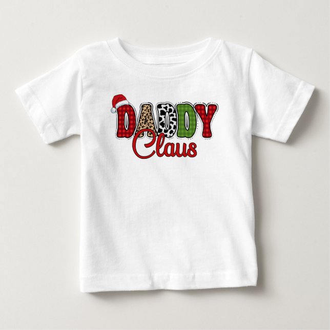 Pappa Claus Play Mönster-60095 T Shirt (Framsida)