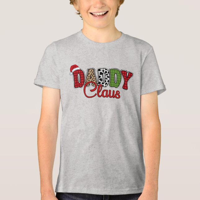 Pappa Claus Play Mönster-60095 T Shirt (Framsida)