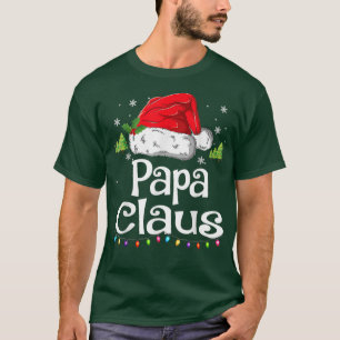 Pappa Claus Shirt jul - matchning av Pajama-familj T