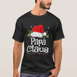 Pappa Claus Shirt jul - matchning av Pajama-familj T