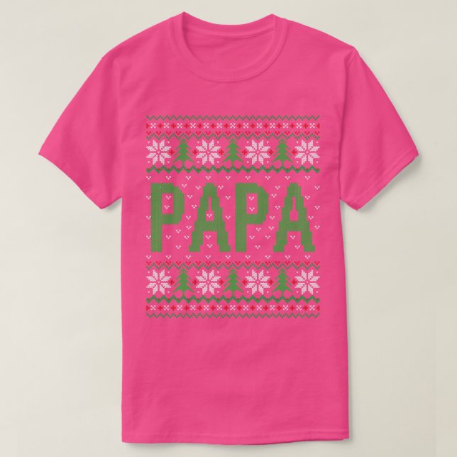 Pappa claus t shirt (Design framsida)