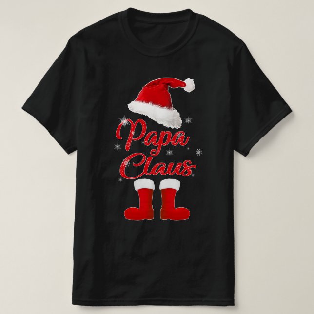 pappa claus t shirt (Design framsida)
