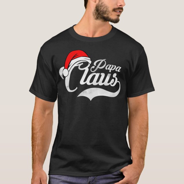 Pappa Claus T- T Shirt (Framsida)