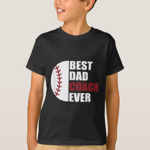 Pappa Coach All Baseball Fars dag Baseball Pappa C T Shirt