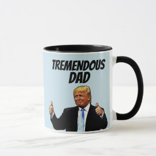 PAPPA COFFEE MUGG, FUNNY TRUMP FARS DAG MUGG