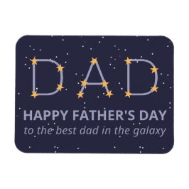 Pappa Constellation Lycklig Fars dag Magnet