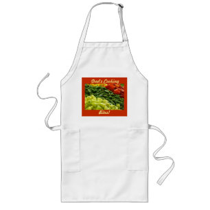 Pappa Cooking Bitor, Personlig Långt Förkläde