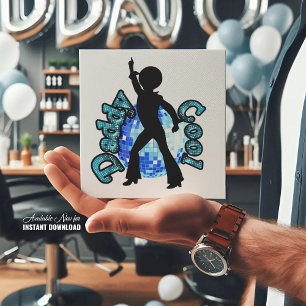 Pappa Cool Disco Dans Pappadagen KORT