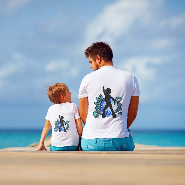 Pappa Coola Disco Dance retro Fars dag T-Shirt (Skapare uppladdad)