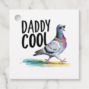 Pappa Coola Gåvor Etiketter