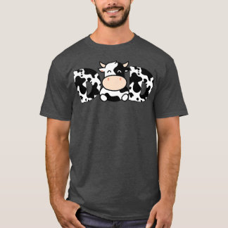 Pappa Cow Skriv ut svartvit Kärlek Cows Far-grupp T Shirt