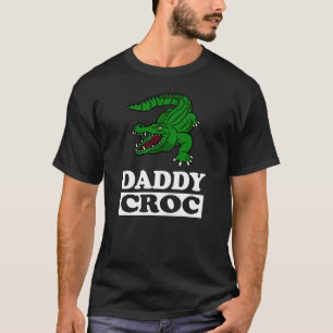 Pappa Crocodile T-Shirt Animal Pappa Far Gift