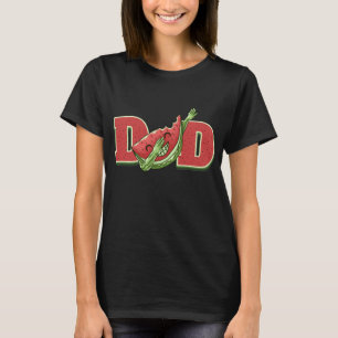 Pappa Dabbing Watermelon Kawaii Dab, sommartid Äls T Shirt