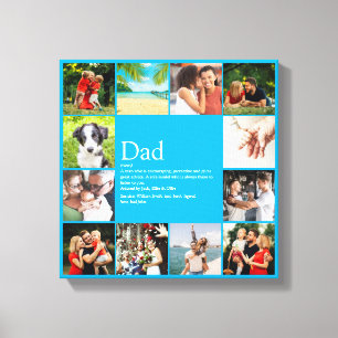 Pappa Daddy Father Papa Definition 12 Foto Himmebl Canvastryck