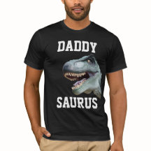 PAPPA DADDY SAURUS DINOSAUR T-SHIRT