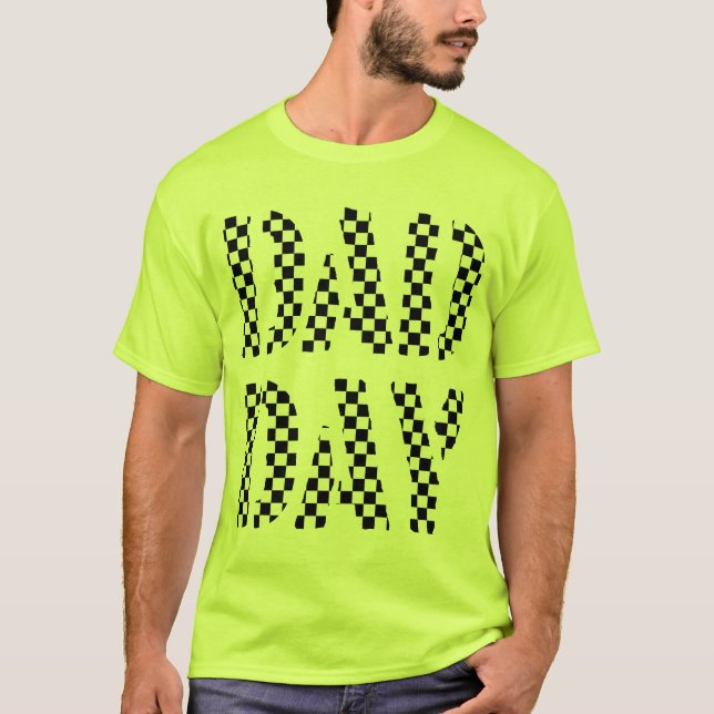 PAPPA-DAGEN kontrollerade Lycklig Fars dag! Tröja (Framsida)