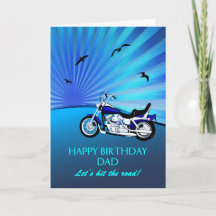 Pappa-dagmotorcykelns solnedgång