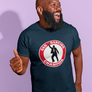 Pappa Dancing Champion - Funny Fars dag Gift T-S T Shirt