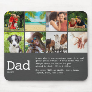 Pappa Definition Fars Dag Foto Grå Musmatta