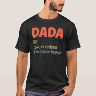 Pappa Definition Första gången Pappa Ny Pappa Fars T Shirt