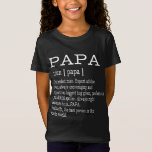 Pappa Definition Grandpa Fars dag Gifts - Manar T Shirt