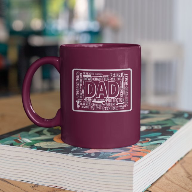 PAPPA-definition Två-Tonad Mugg (Skapare uppladdad)