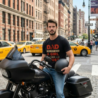 Pappa - Den enda man en tjej kan lita på T-shirt
